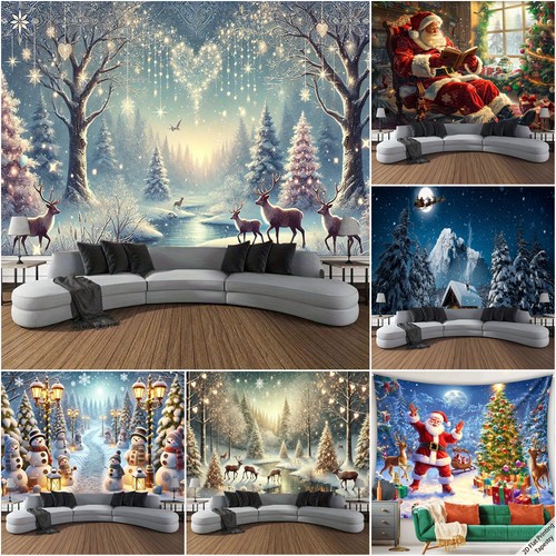 Albero natale arazzo - natale, 3d