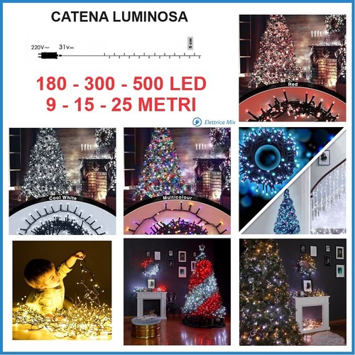 Catena luminosa esterno - luminosa, da