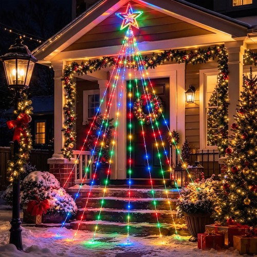Luci decorazione natalizia 350 - luci,