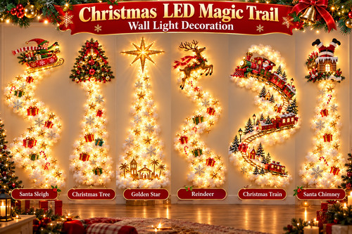 Lampada parete led - da, natale