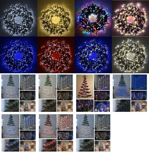 Luci natale catena 180 - luci,
