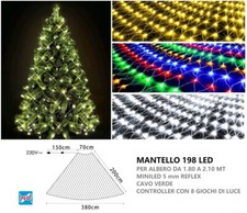 Mantello luminoso da 180 a 210