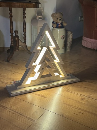 Albero natale legno con - di, in