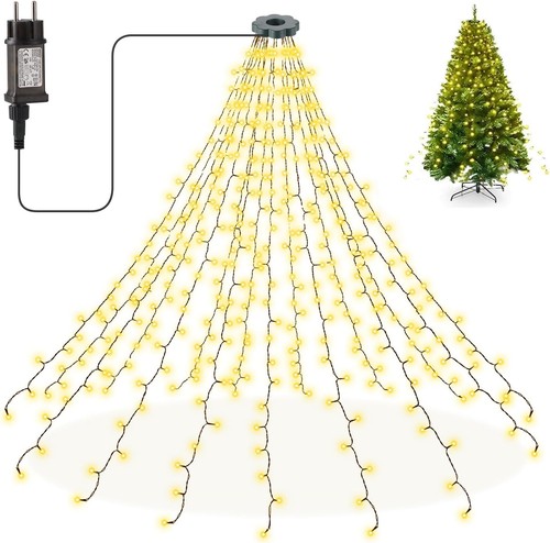 Luci natale albero 400 led - 400, 2m