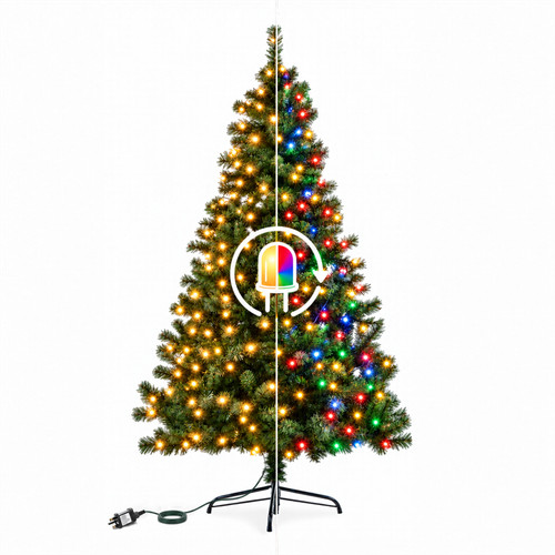 Albero natale preilluminato - albero,