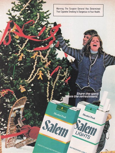 Vintage salem sigarette - sigarette, stampa