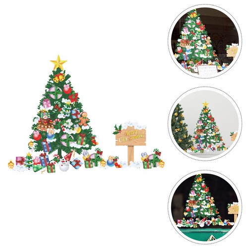 Foglio natale albero - foglio,